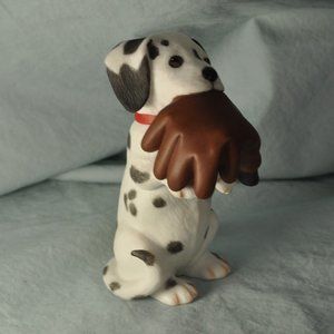ready for action vintage 1994 porcelain Dalmatian PG princeton galleries (w1390)